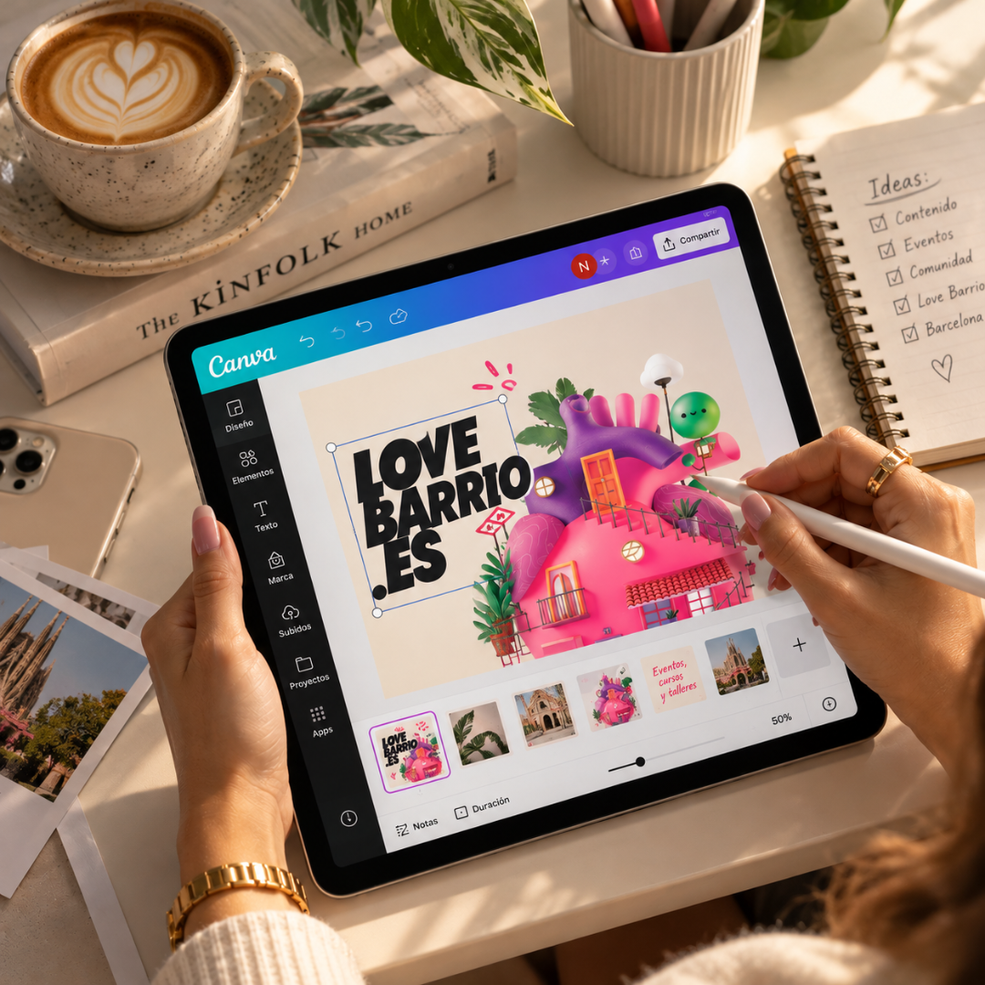 Diseña como un PRO: aprende a usar Canva desde cero