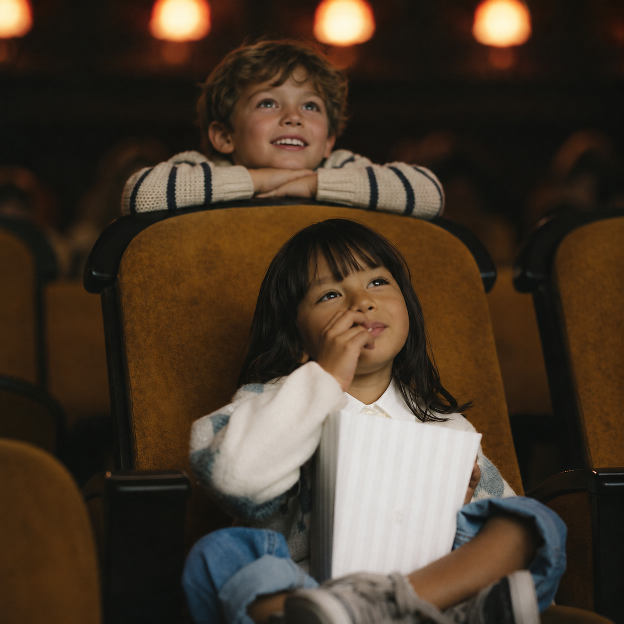 Pequeños cinéfilos: Una tarde de cine en familia